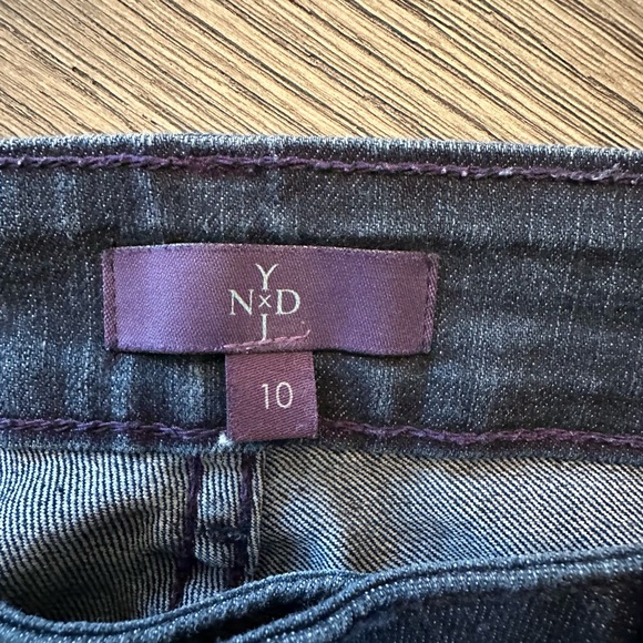 NYDJ Dark Blue Straight Leg Jeans - Picture 5 of 7